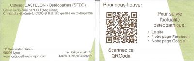 Nouvelles cartes de visites